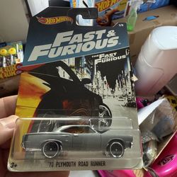 Hot Wheels 2017 Fast & the Furious Series 1:64 - '70 PLYMOUTH ROAD RUNNER #3/8