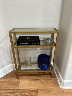 Brass Console Table