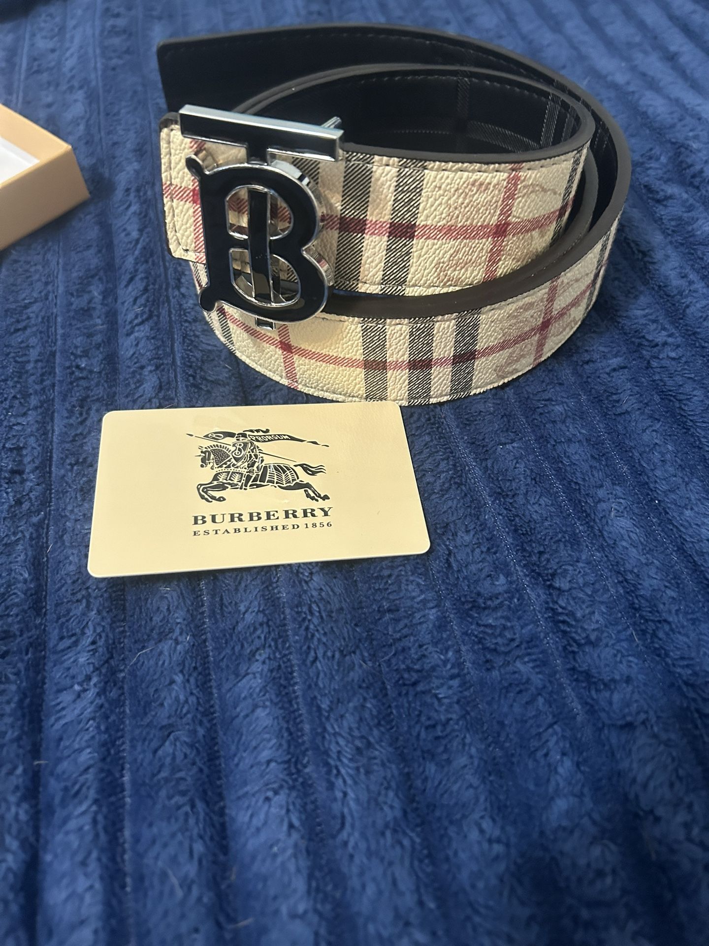 Burberry leather Belt