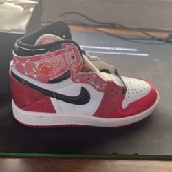 Jordan 1 High Size 11c Spiderman Across The Spider Verse
