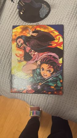 Anime Figurines And Frame
