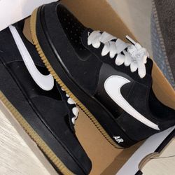 Air Force 1 Black And White Size 9 Men 