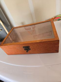 Vintage  Wooden Display Case or Shadow Box