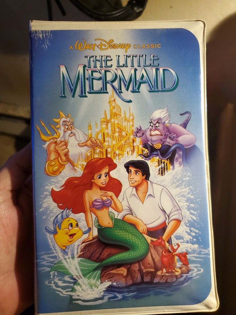 Vintage Baned Art Work Version Little Mermaid