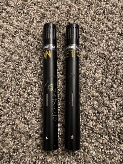Pair of Shure 16a condenser mics.