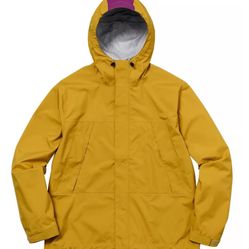 Supreme Taped Seam Jacket In Gold