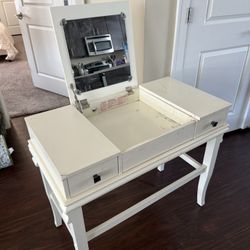 Makeup Vanity/ Desk with Mirror