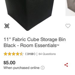 4 Storage Cubes