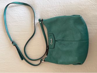 Coach Teal Green Purse