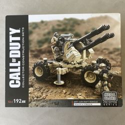 Mega Bloks Call of Duty Anti-Aircraft Vehicle 192pcs Ages 12+