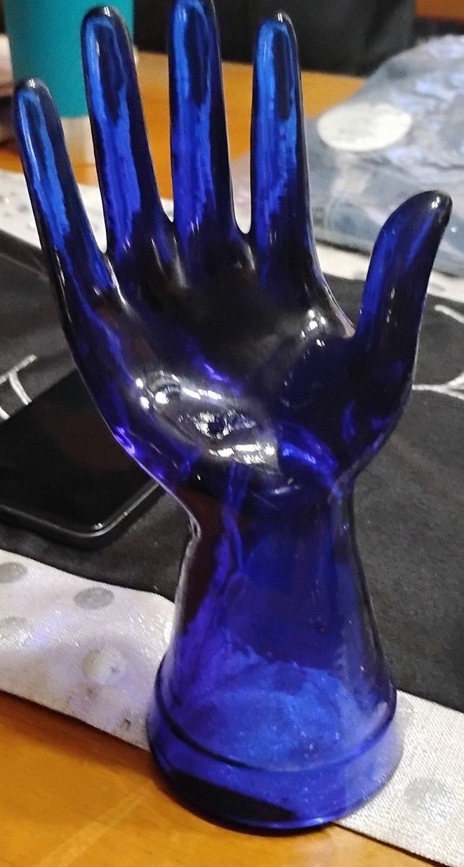 Cobalt Blue Ring Holder