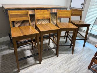 Four barstools