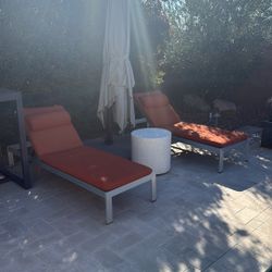 2 Chaise Lounge Chairs
