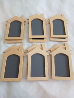 Set Of 12 Chalk Boards. Fun To Decorate