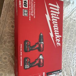  Milwaukee M18 2-tool Combo Kit 