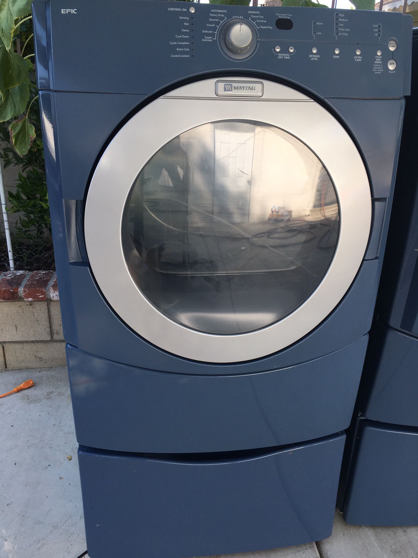 Maytag Epic Dryer With 90 Day Warranty