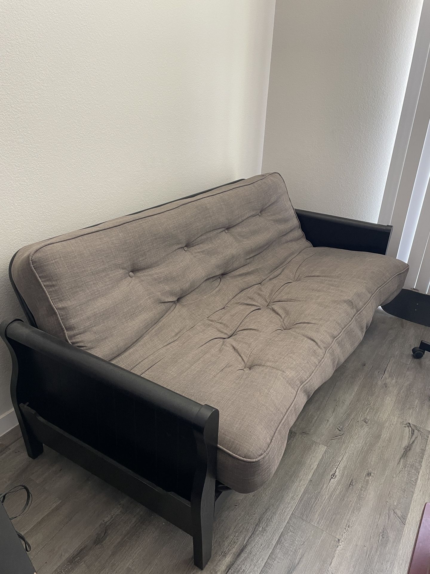 Convertible Sofa Bed (Futon Style Couch)
