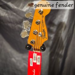 FENDER 50% OFF Jazz Bass 2022 Firemist Gold Guitar 4 String With Gig Bag Vintera '60s