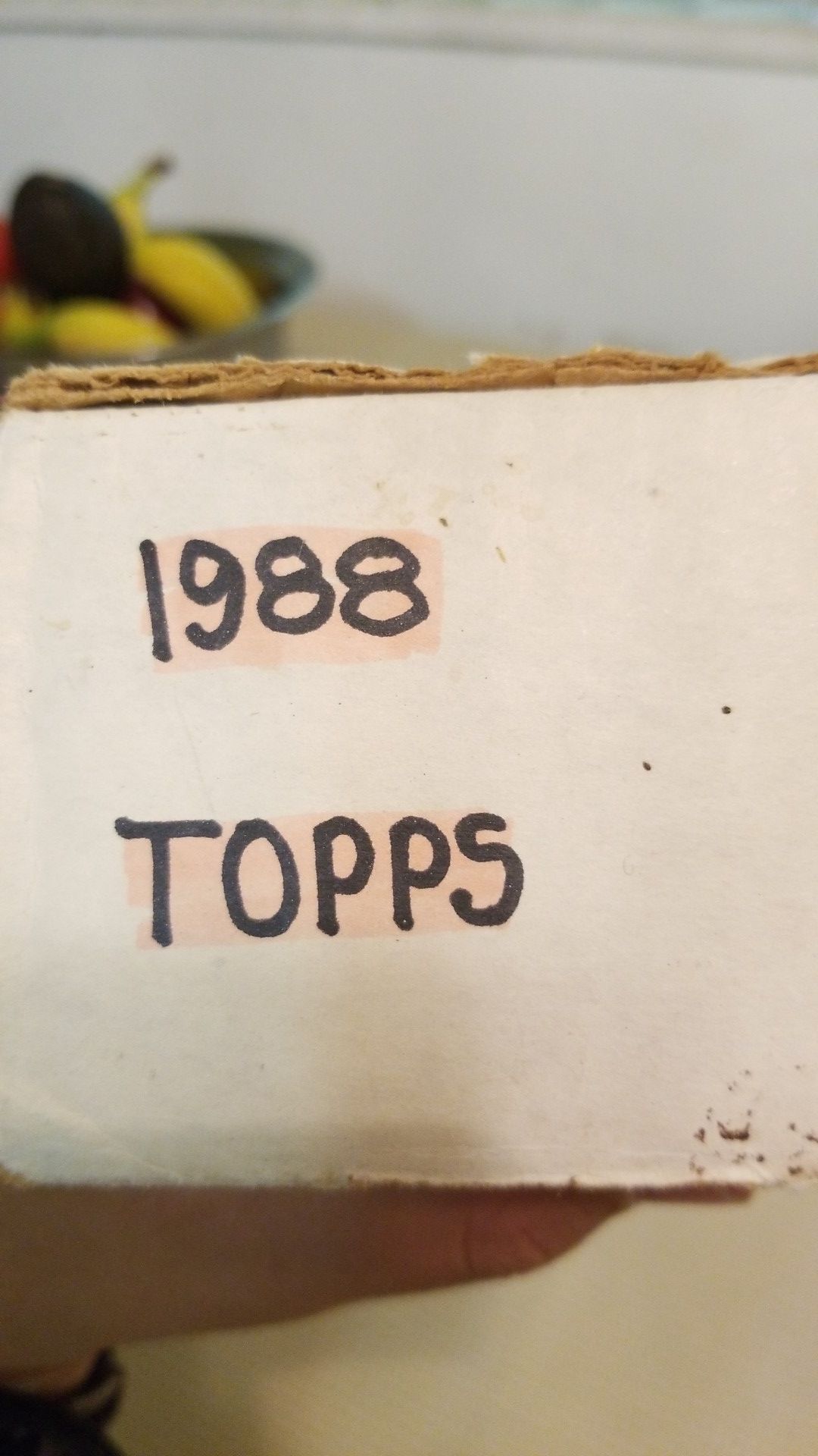 Topps 1988 baseball cards