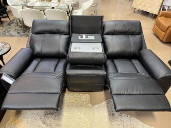 Sale... Sale...Unique 2-Piece Drop-Down Recliner Sofa & Rocker Recliner Loveseat Set