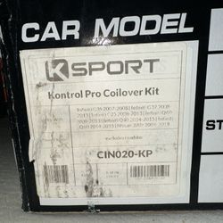 KSport Kontrol Pro Coilovers