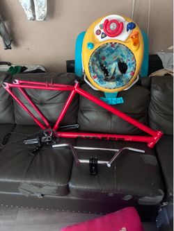 red street co frame with brand new s&ms and brand new deore cranks