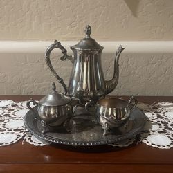 Silver Plated Coffee Set