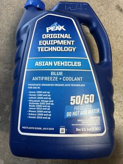Coolant Peak Asian Blue