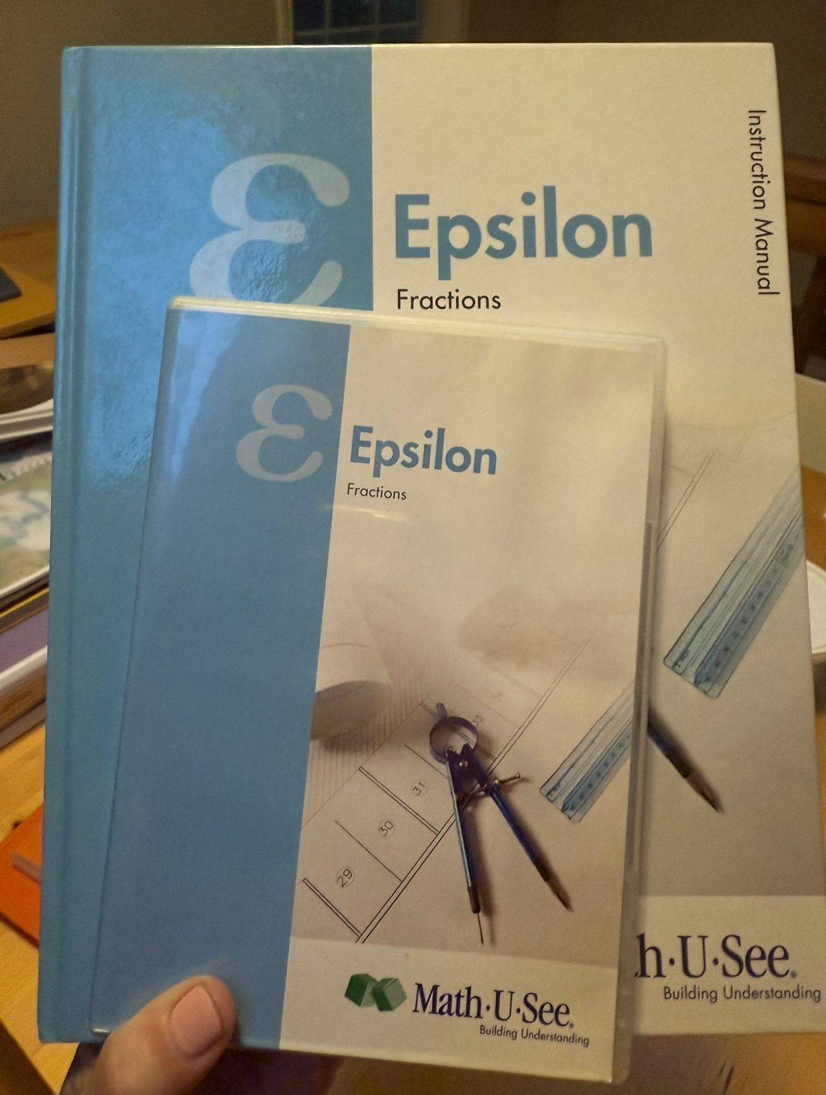 Math U See - Epsilon Instruction Manual + DVD