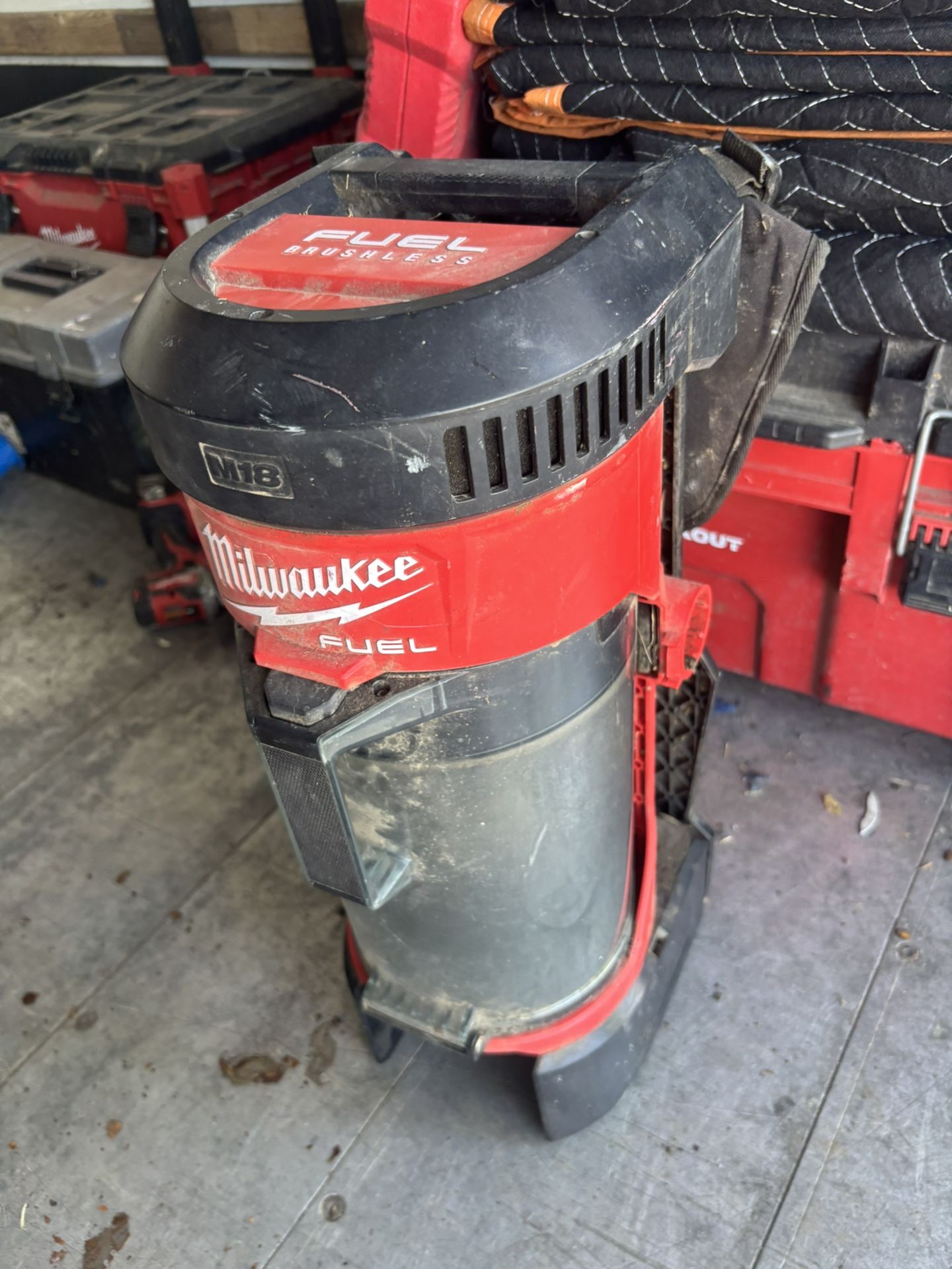 Milwaukee Backpack Vacuum