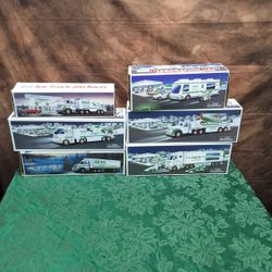 Lot Of Hess Gasoline Advertising Toys In The Original Boxes 