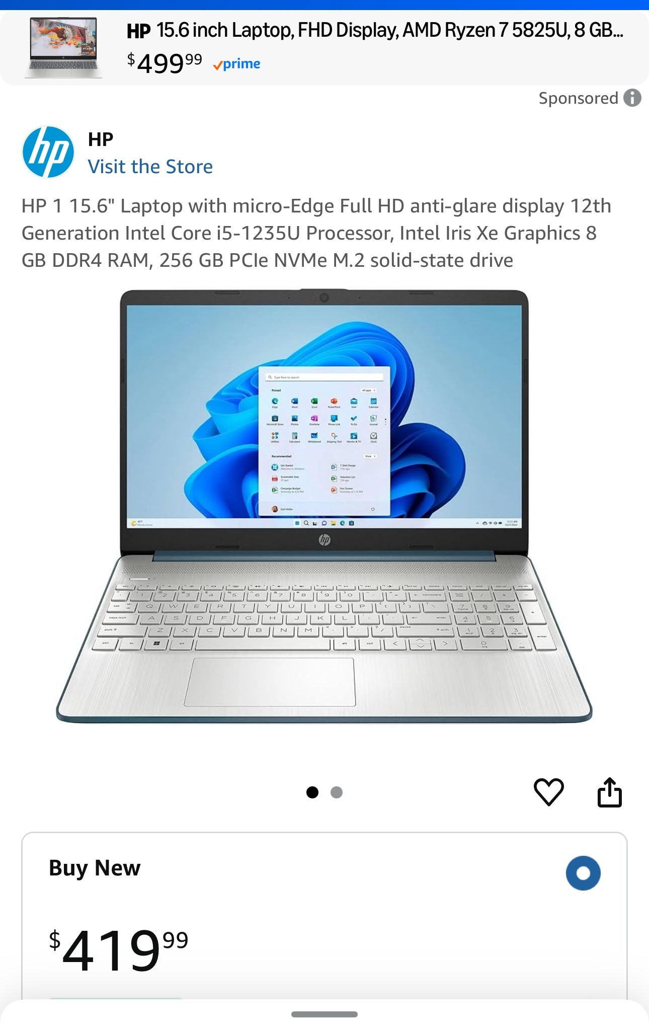 NEW HP Laptop