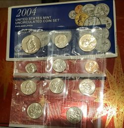 2004 US Mint Uncirculated Coin Set Philadelphia