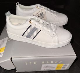 Ted Baker Women's Leather Sneaker, sz 6