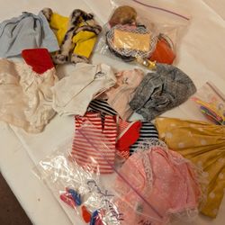 Vintage Barbie Clothes Hangers,And Mor