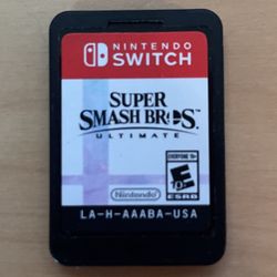 Nintendo Switch Super Smash Bros Game