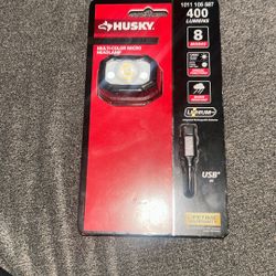 Husky Rechargeable multi color micro headlamp