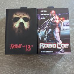 Neca 2 Pk. RoboCop/Friday 13th