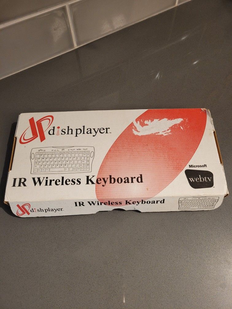 Dish Network DishPlayer IR Wireless Keyboard for Webtv