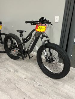 Brand New In Box HOVSCO HovScout Full Suspension E-bike 26" All-Terrain Fat Tire E-bike