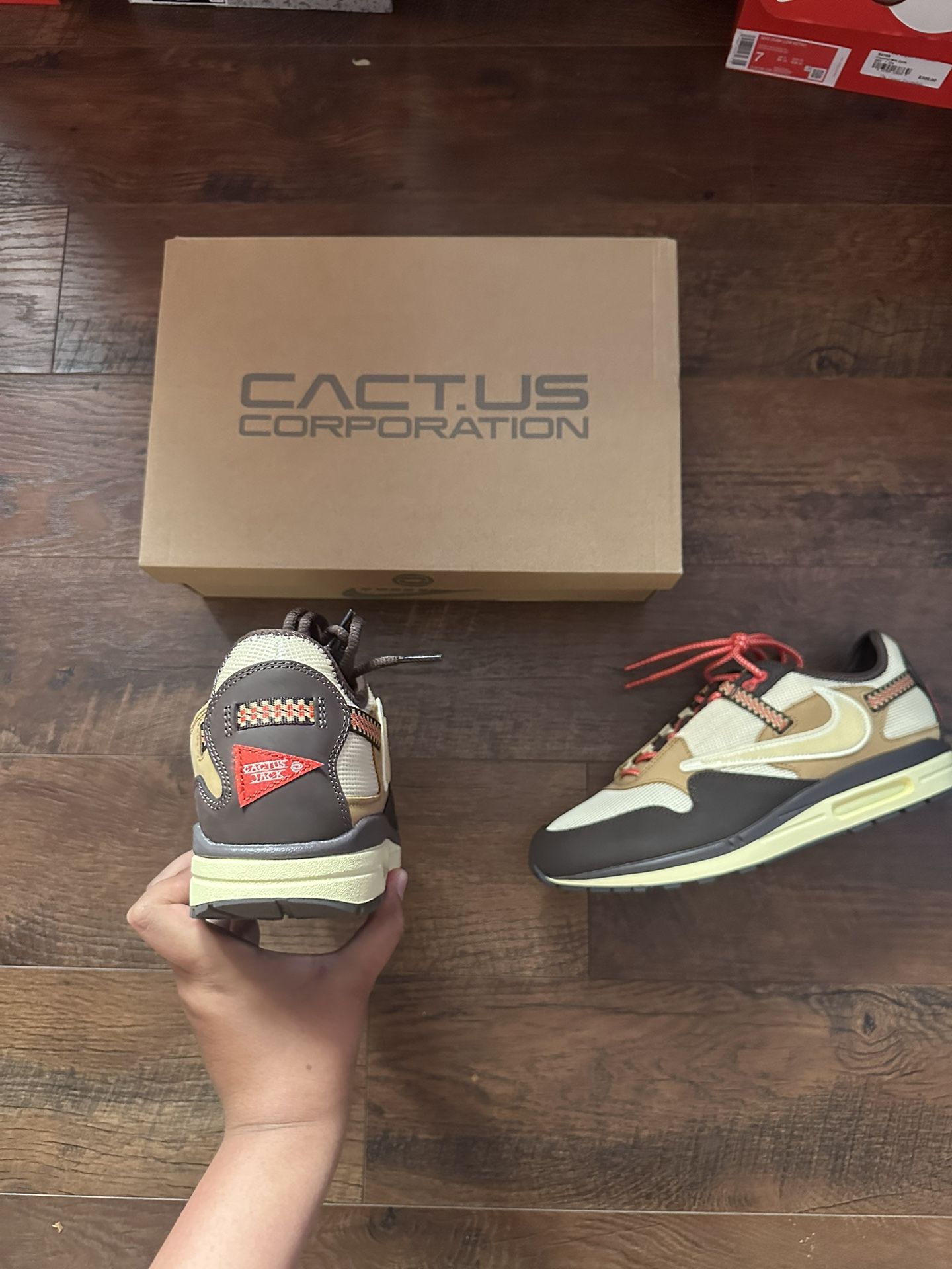 Nike Air Max 1 Travis Scott Cactus Jack Baroque Brown - www.disolcolor.com