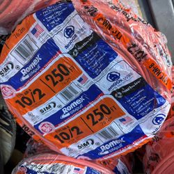 Romex Wire 10/2 250ft Copper Electric Cable New In Original Packaging