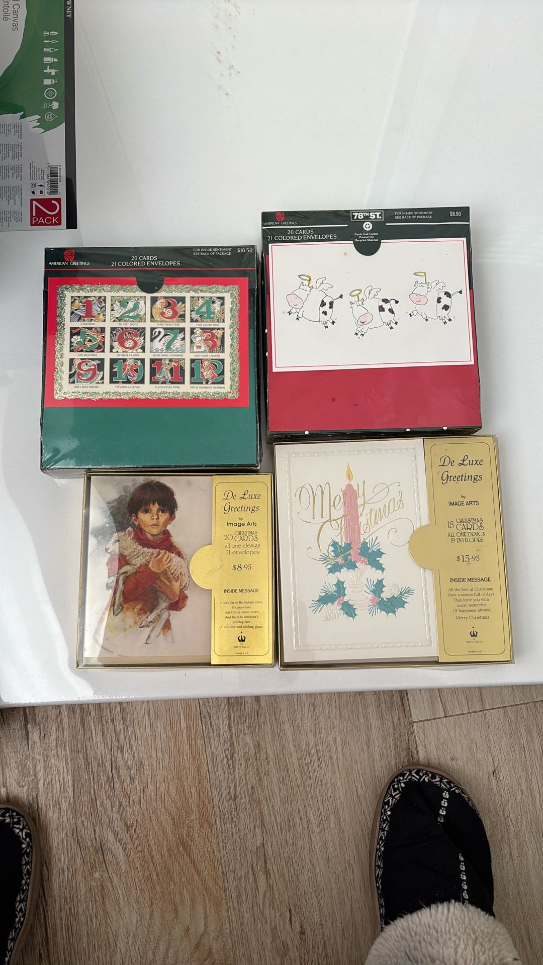 New Sealed Christmas Cards