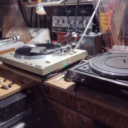 Vintage Turntables Belt/Direct, Various Cond, Ect..