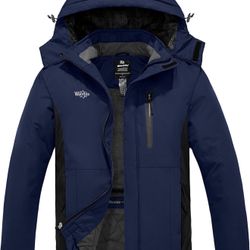 Wantdo Men's Waterproof Ski Jacket