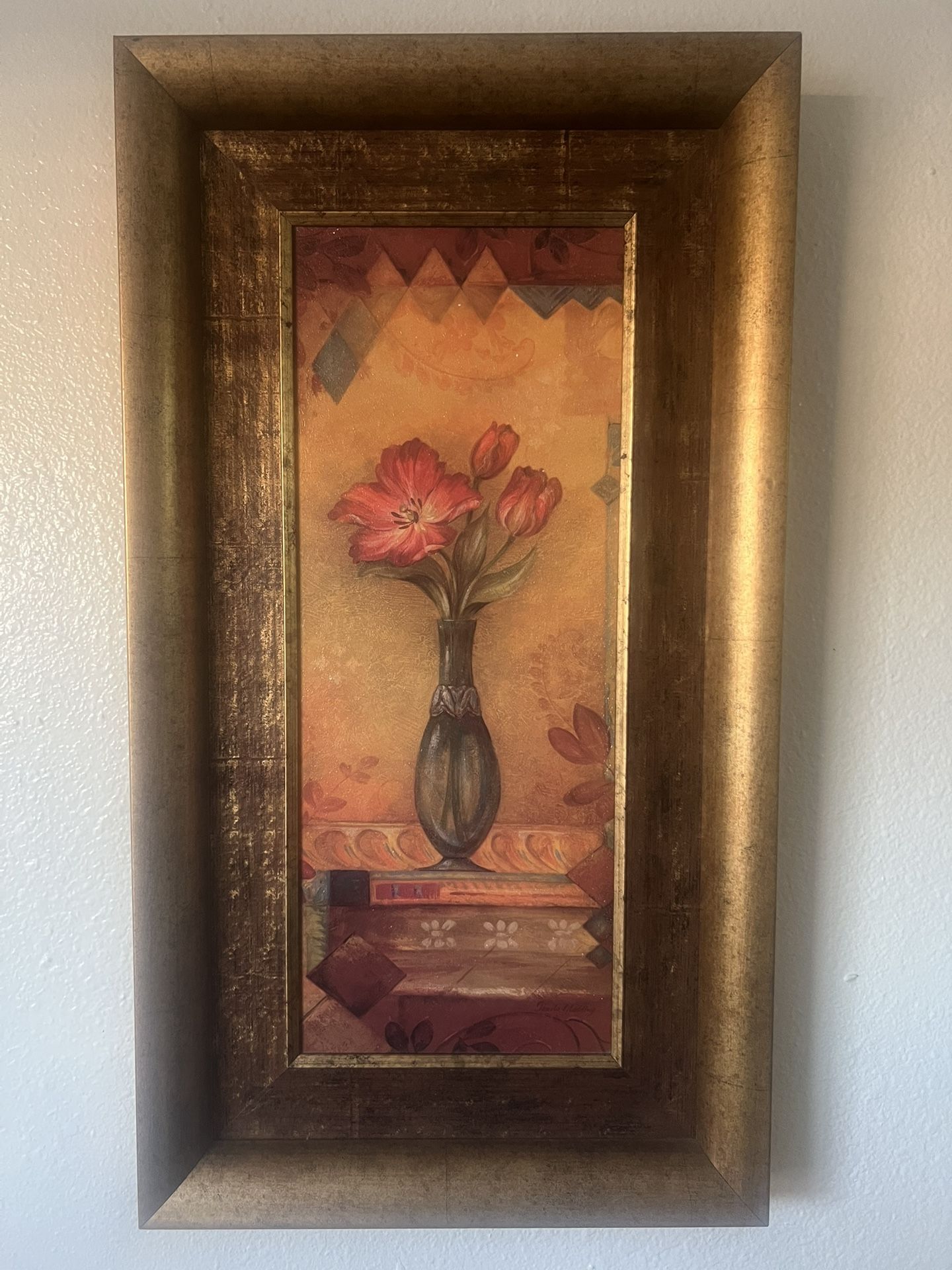 Bud Vase Art Print By Pamela Gladding.
