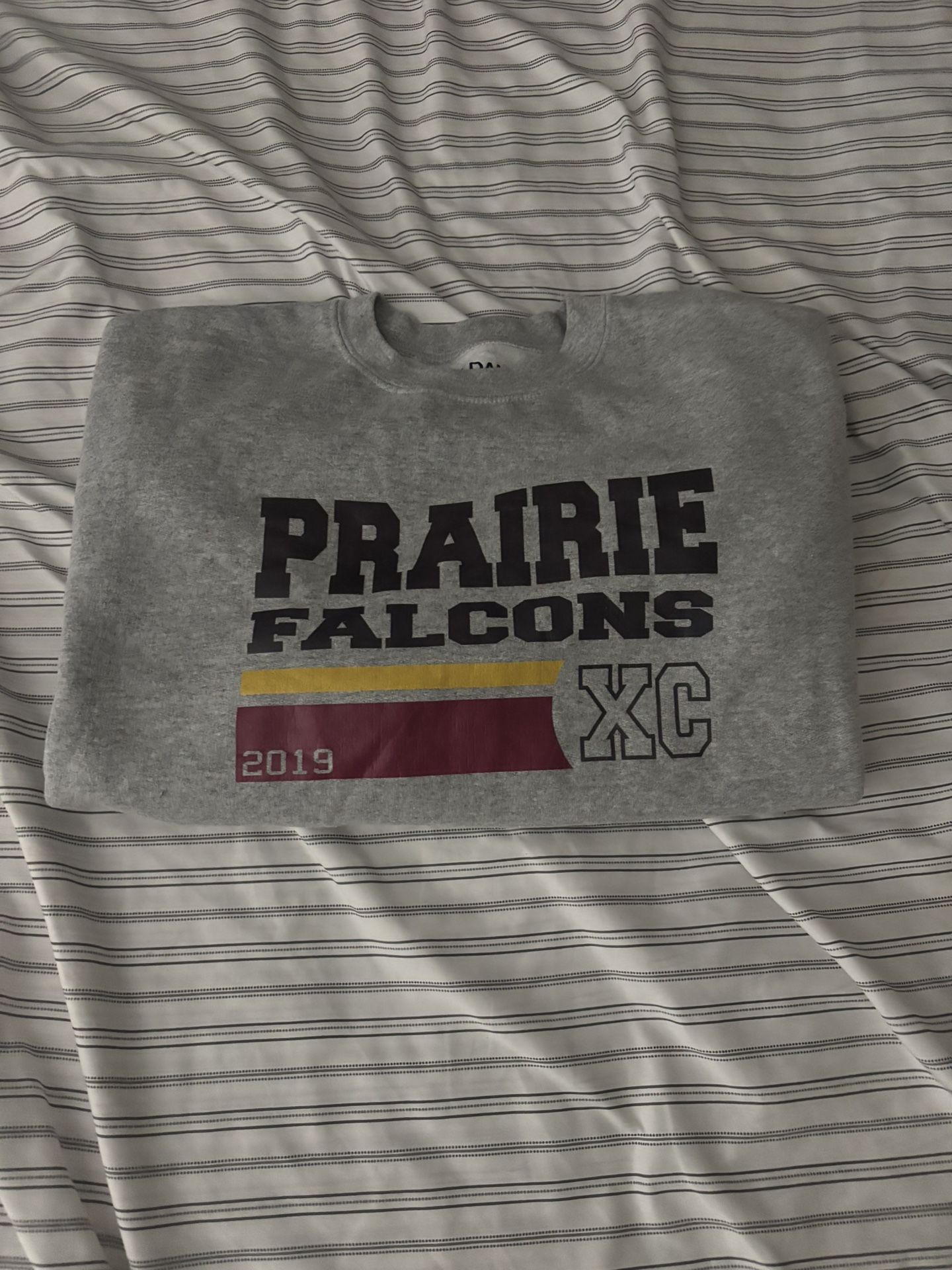 Grey & Red Praire Falcons Sweatshirt