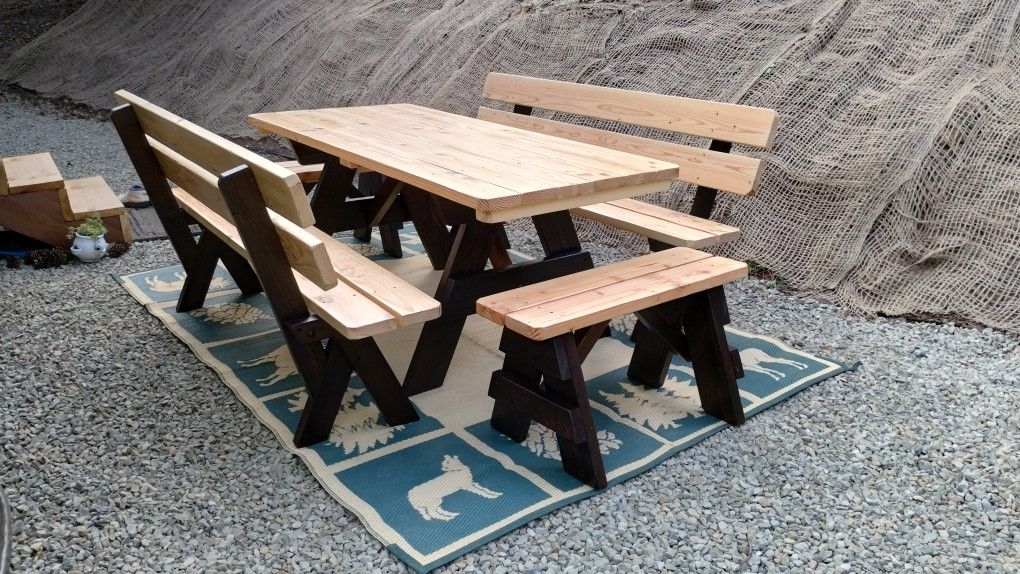 Custom Made Picnic Tables.