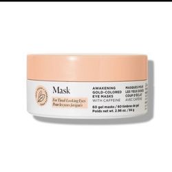 arbonne mask for tired eyes gold gel patches NEW SEALED!