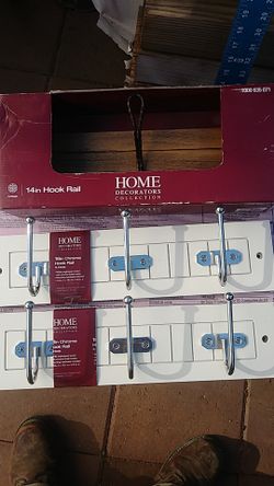 Hook rails. 3 hook (2) 16"and (1) 14"